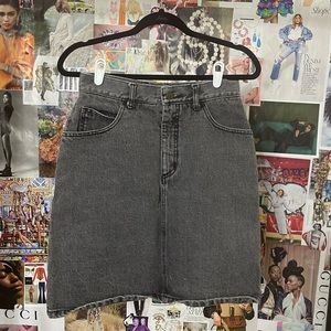 Vintage Georges Marciano by Guess Denim Skirt